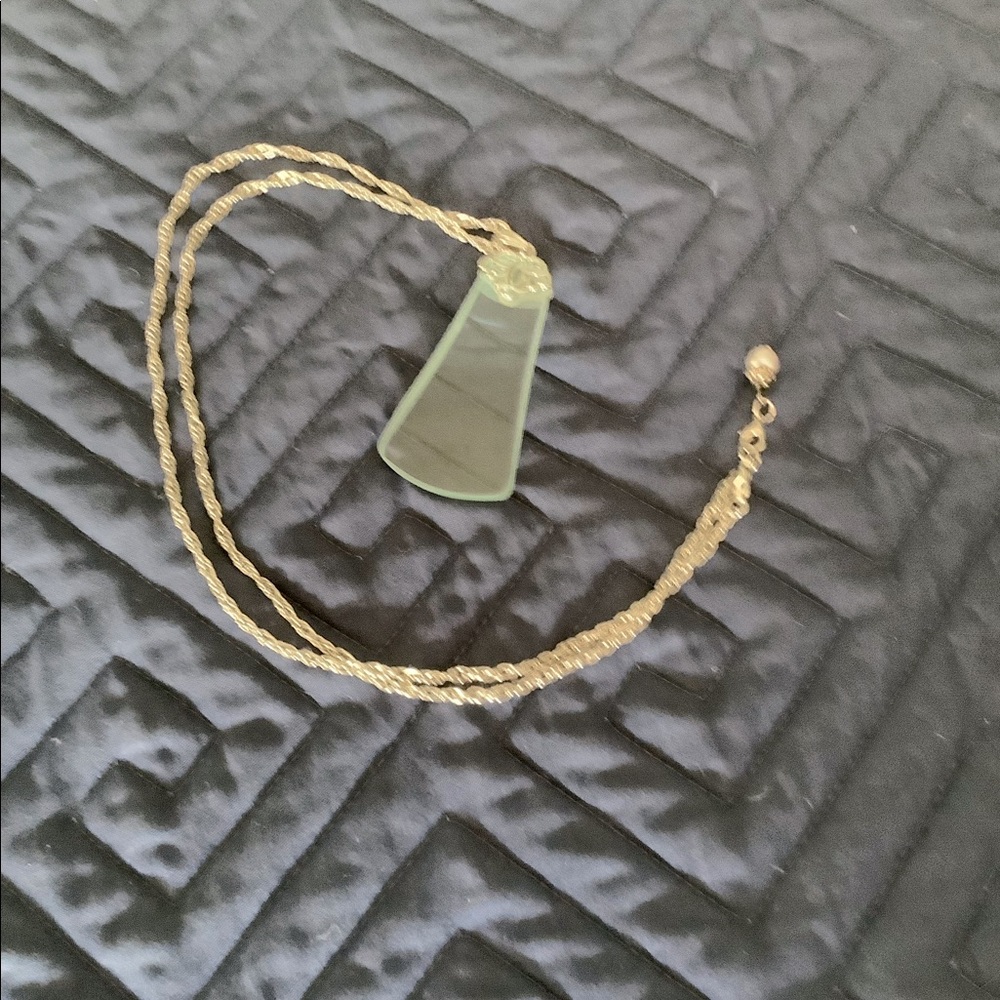 Necklace with Magnifier on the end